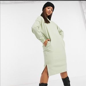 ASOS Sweatshirt dress with pockets